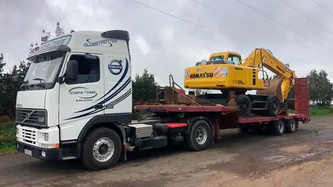 Transporte de maquinaria en Gran Canaria
